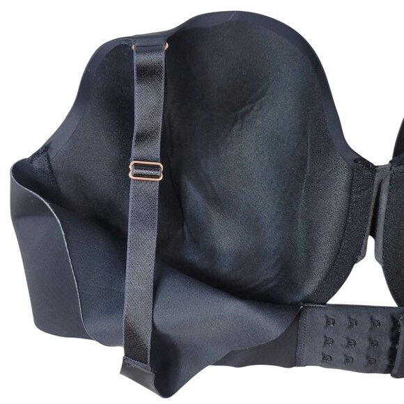 Soma Perfect Coverage Bra Black 40D Underwire Seamless Light Pad Vanishing 360 - Picture 6 of 9